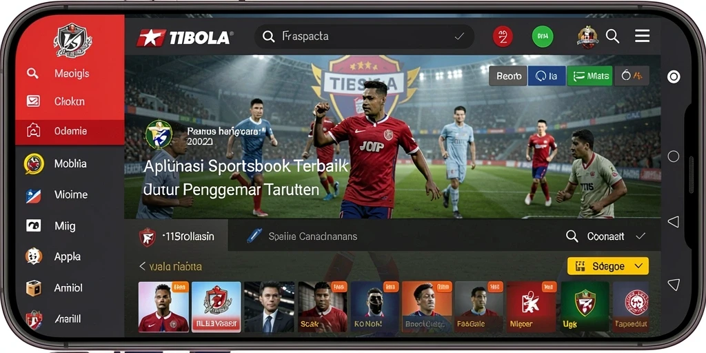 Tampilan utama 11BOLA menampilkan berbagai pilihan taruhan olahraga.