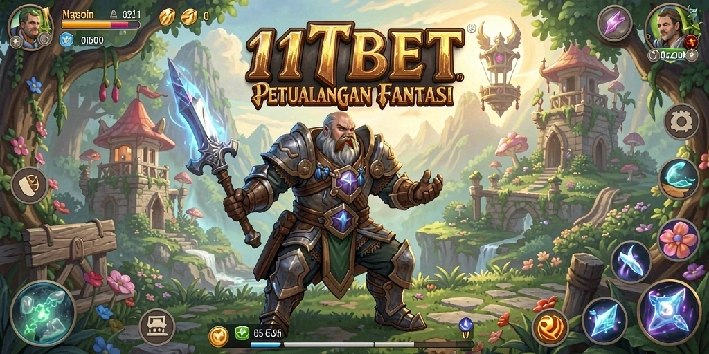 Tampilan gameplay RPG seru di 11TBET dengan aksi spektakuler.