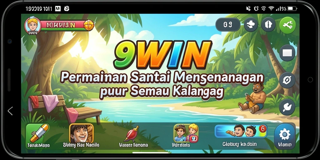 Screenshot gameplay 9WIN yang menampilkan keseruan permainan Casual.