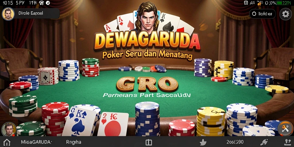 Tampilan gameplay menarik di DEWAGARUDA yang penuh strategi.
