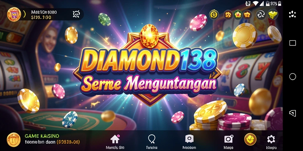 Tampilan utama DIAMOND138 dengan gameplay kasino yang menarik.