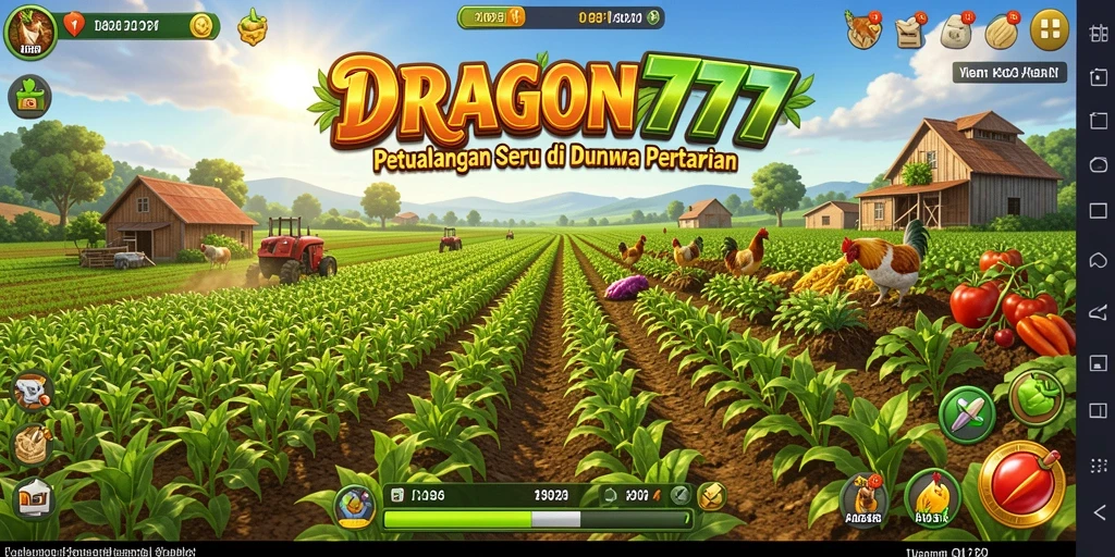 Gameplay seru di DRAGON777 dengan aktivitas bertani yang menyenangkan.