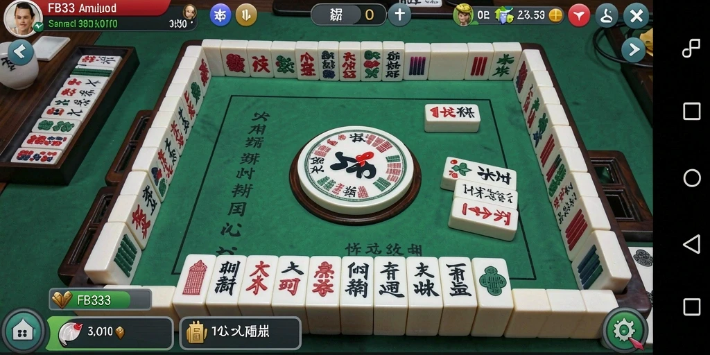 Tampilan gameplay FB333 yang menampilkan tantangan Mahjong.