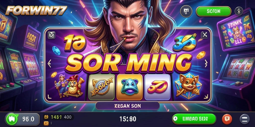 Gameplay seru slot FORWIN77 dengan tema menarik dan fitur bonus.