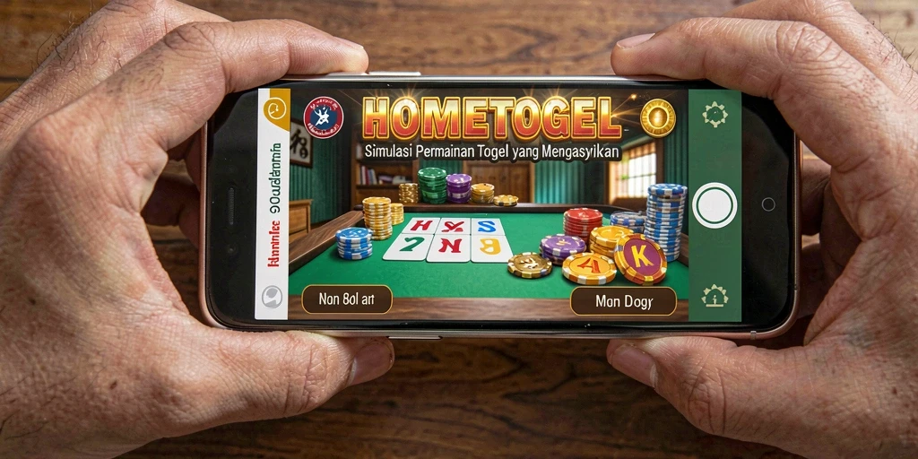 Tampilan permainan HOMETOGEL yang penuh warna dan menarik.