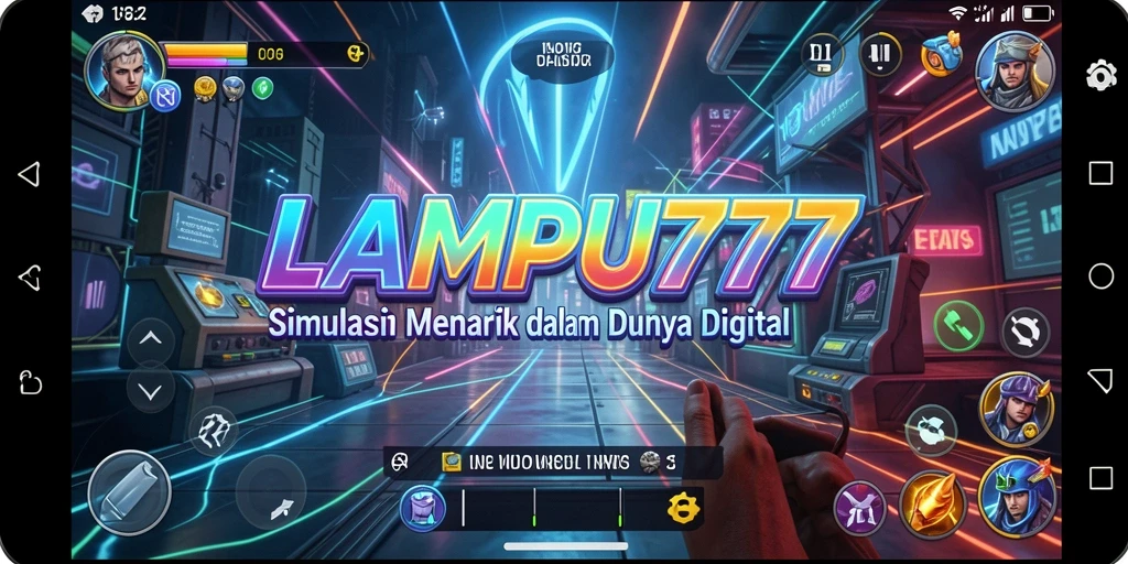 Screenshot gameplay LAMPU777 menampilkan aksi seru dalam simulasi.