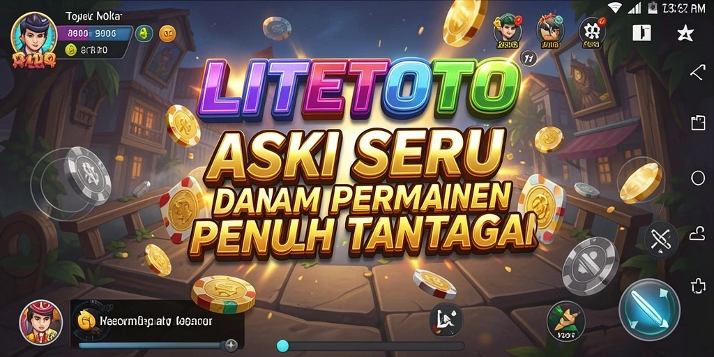 Screenshot menampilkan gameplay aksi yang mendebarkan dari LITETOTO.