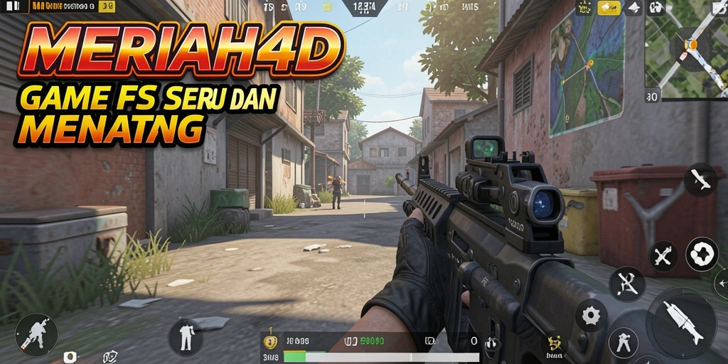 Tampilan menarik dari gameplay seru MERIAH4D.