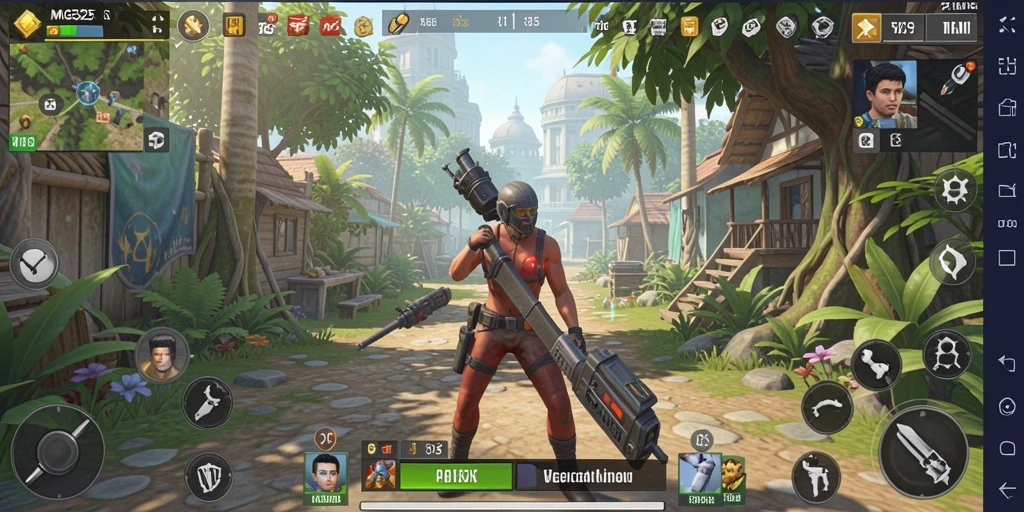 Tampilan gameplay MG525 yang menarik dan interaktif.
