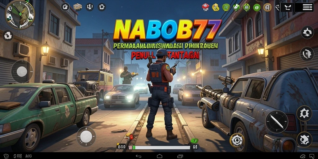 Screenshot gameplay NABOB77 menampilkan dunia simulasi yang menarik.