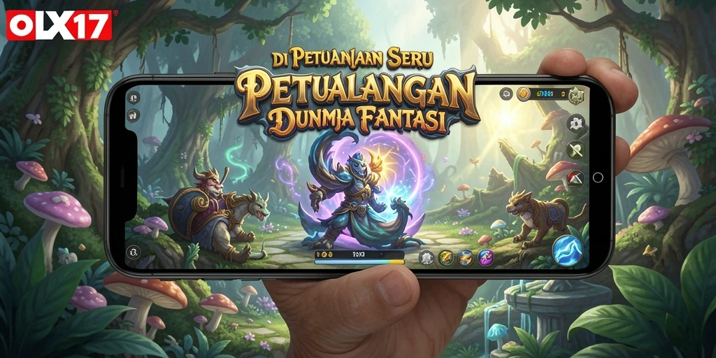 Gameplay OLX17 yang menampilkan petualangan seru dan karakter menawan.