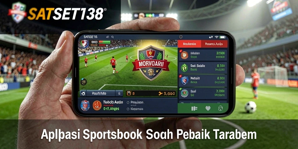 Tampilan utama SATSET138 dengan gameplay Sportsbook yang menarik.
